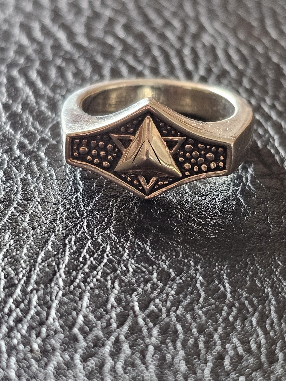 Merkaba Signet Ring - Etah Love